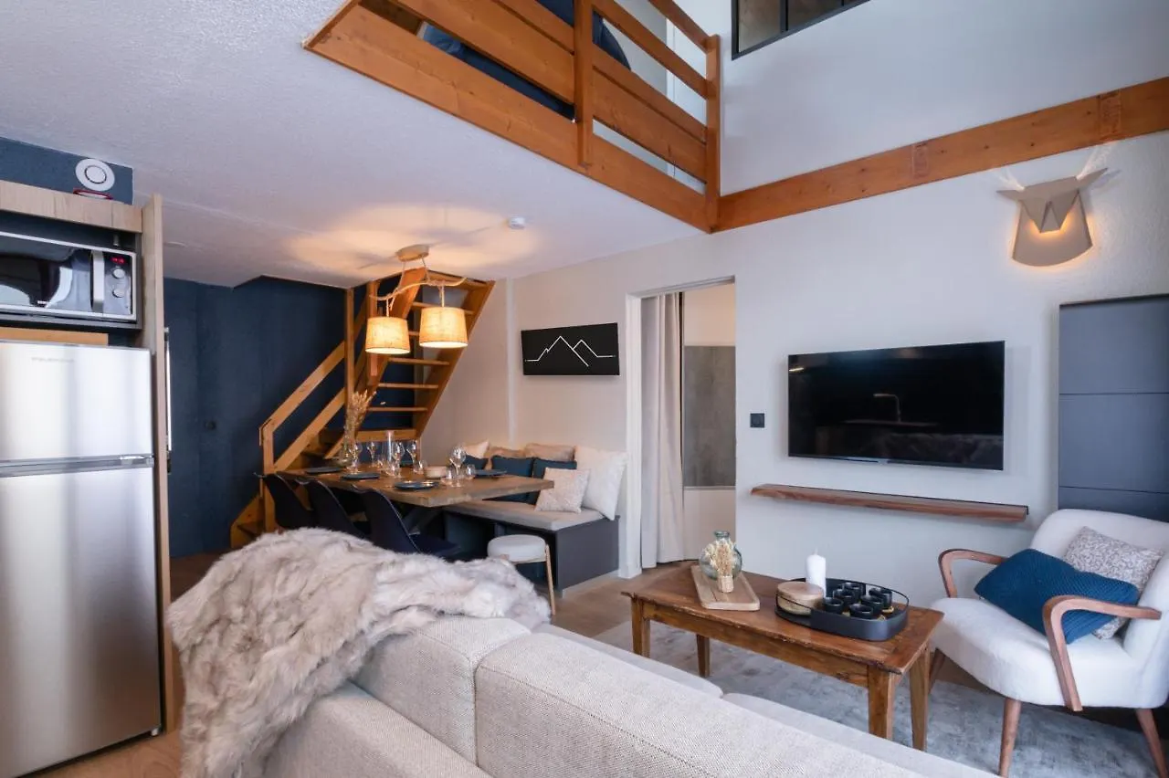 Le Chalerick - Triplex Renove 6 A 8 Personnes - Hyper Centre Valmeinier 1800 - Ski Aux Pieds