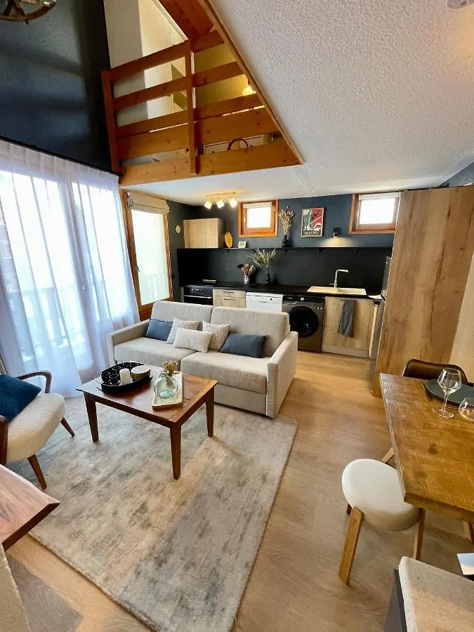 Le Chalerick - Triplex Renove 6 A 8 Personnes - Hyper Centre Valmeinier 1800 - Ski Aux Pieds 0*,
